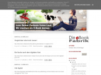 die-ebook-fabrik.blogspot.com Webseite Vorschau