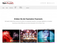 pyro-passion.de Webseite Vorschau