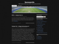 spreesprotte.wordpress.com Webseite Vorschau