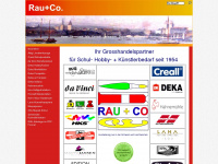 rau-co.ch Webseite Vorschau