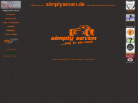 simplyseven.de Webseite Vorschau