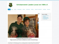 schuetzenverein-loose.de Webseite Vorschau