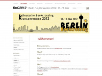 buc2012.wordpress.com Webseite Vorschau