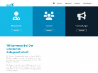 deutsche-kniegesellschaft.de Webseite Vorschau