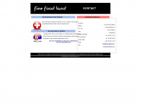 finefoodland.com Webseite Vorschau
