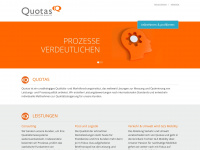 quotas.de Webseite Vorschau