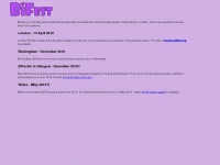 bifest.org Webseite Vorschau