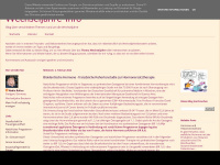 wechseljahre-info.blogspot.com Webseite Vorschau
