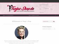 tanjas-shop.de Webseite Vorschau