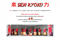 sen-ryoku.de Webseite Vorschau