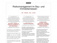 risikomanagement.wordpress.com Webseite Vorschau