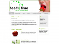 teethtime-lange.de Webseite Vorschau