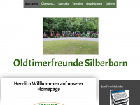 oldtimerfreunde-silberborn.de Webseite Vorschau
