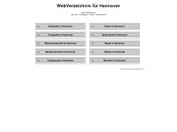 in-hannover.net Webseite Vorschau