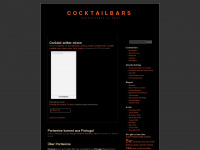 cocktailbars.wordpress.com Webseite Vorschau