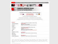 semper-ardens.de Webseite Vorschau