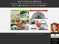 zelte.pro Webseite Vorschau