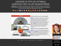 lagerzelte.pro Webseite Vorschau