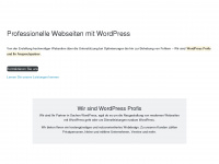 wp-profis.com Webseite Vorschau