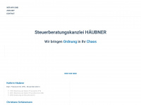 steuerberatung-haeubner.de Webseite Vorschau