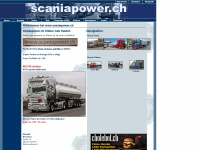 scaniapower.ch Webseite Vorschau