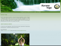 karana-yoga.de Webseite Vorschau