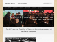 messe-pr.com Webseite Vorschau