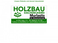 holzbau-murlasits.at Webseite Vorschau