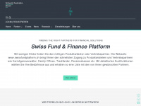 swissfundplatform.ch Webseite Vorschau