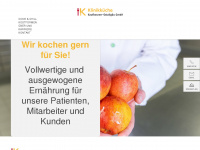 klinik-kueche.de Webseite Vorschau