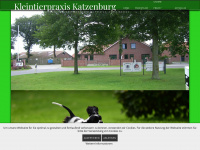 kleintierpraxis-katzenburg.com Webseite Vorschau