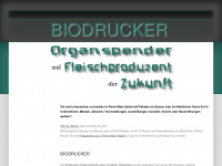 biodrucker.net Webseite Vorschau