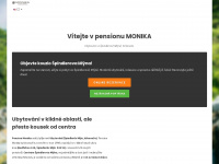 pensionmonika.cz Webseite Vorschau