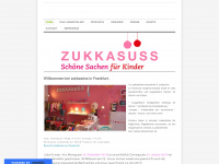 zukkasuess.de Webseite Vorschau