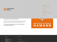 waffentechnik-hamann.de Webseite Vorschau