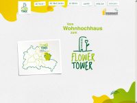 flower-tower.info Webseite Vorschau