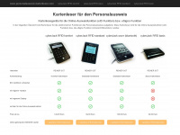 personalausweis-kartenleser.com Webseite Vorschau