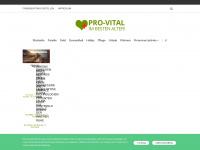 pro-vital.de Webseite Vorschau