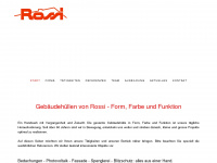 rossidach.ch Webseite Vorschau