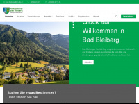 bad-bleiberg.gv.at Webseite Vorschau
