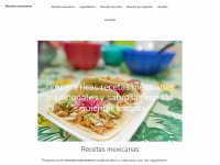 recetas-mexicanas.org Webseite Vorschau