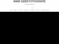 annegeier.com Webseite Vorschau