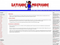 satanicmechanic.org Webseite Vorschau