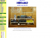 hb9amo.net Webseite Vorschau