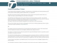 stadionmodellbau-tribian.de Webseite Vorschau
