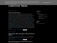 elektronik-foto-news.blogspot.com Webseite Vorschau