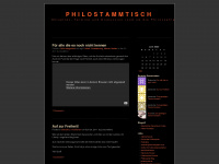 philostammtisch.wordpress.com Webseite Vorschau