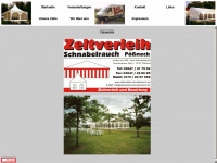 zeltverleih-schnabelrauch.de Webseite Vorschau
