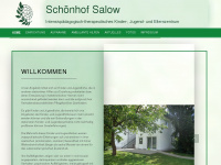 schoenhof-salow.de Webseite Vorschau