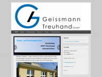 geissmann-treuhand.ch Webseite Vorschau